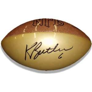  Kevin Butler Autographed Wilson Football: Sports 