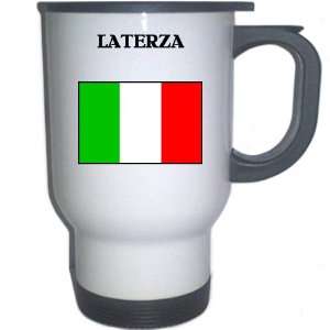  Italy (Italia)   LATERZA White Stainless Steel Mug 