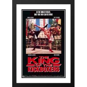 King of the Kickboxers 20x26 Framed and Double Matted Movie Poster   A