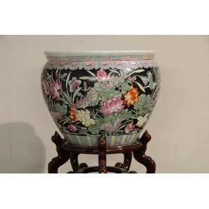  16 Chinese Porcelain Planter, Jardiniere, Fish Bowl: Home 