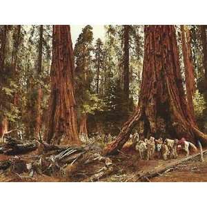   Paul Calle   In the Land of the Giants Canvas Giclee: Home & Kitchen