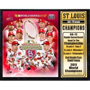   World Series Champion St.Louis Cardinals 12x15 Plaque