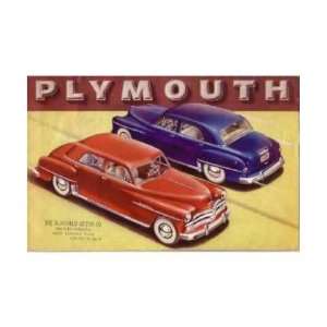    1950 PLYMOUTH Sales Brochure Literature Book Piece Automotive