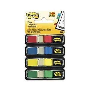  Post it® Flags MMM 6834 SMALL FLAGS IN DISPENSERS, FOUR 