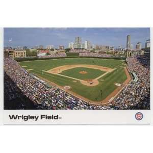  Wrigley Field Day Game Post Card: Sports & Outdoors