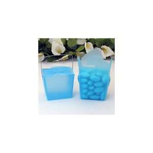  Plastic Take Out Boxes  Set of 10 / Blue Health 