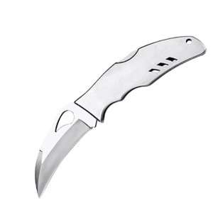  Crossbill Stainless Steel Handle Plain: Kitchen & Dining