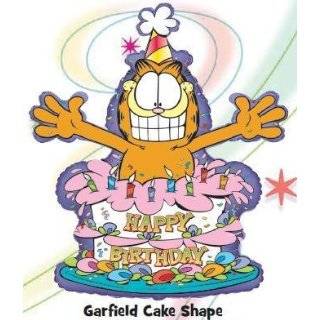 Garfield the Cat Happy Birthday 18 Inch Foil Balloon Toys 