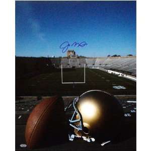    Joe Montana Signed Notre Dame Stadium 16x20: Sports & Outdoors