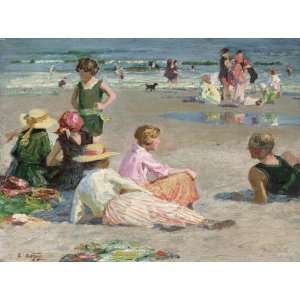 Hand Made Oil Reproduction   Edward Henry Potthast   32 x 24 inches 
