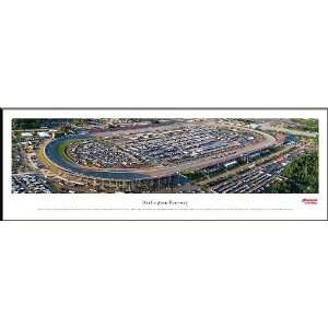  Darlington Raceway NASCAR Track Panorama Framed Print 