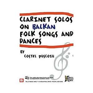  Clarinet Solos on Balkan Folk Songs and Dances Musical 