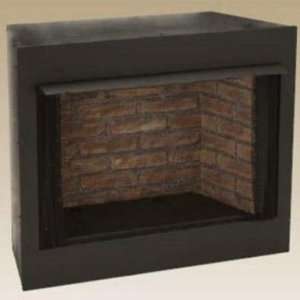   Radiant Face Circulating Vent free Firebox With Cottage Clay Firebrick