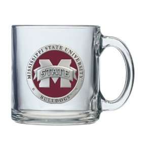    Mississippi State University Glass Coffee Mug: Home & Kitchen