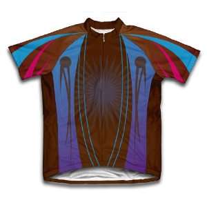  Cafe Color Splash Cycling Jersey for Men Sports 