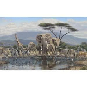  African Animals Large Mural