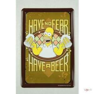   beer 20x30 cm metal plate retro tin signs advertising: Home & Kitchen