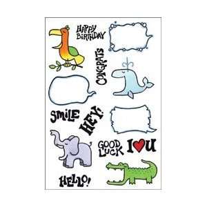  New   Clear Stamp Set   Shout It Out by Our Craft Lounge 