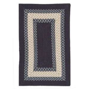  Colonial Mills RO51 Rhodes Blue Stone Braided Rug: Baby