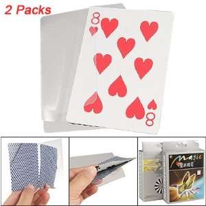 Como 2 Packs Bill Slasher Poker Card Game Magic Trick Props for Party 