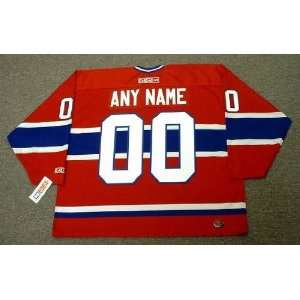 MONTREAL CANADIENS 1980s CCM Throwback Away NHL Hockey Jersey 
