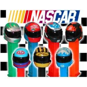 Pez Candy Display NASCAR Helmets 12 Pack  Grocery 