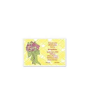  Colorful Bouquet Wedding Invitations Health & Personal 