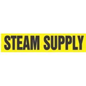 STEAM SUPPLY   Self Stick Pipe Markers   outside diameter 3/4   1 1/4 