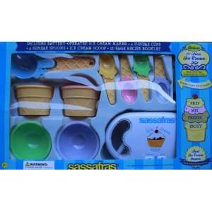  Sassafras Deluxe 11 Piece Ice Cream Kit: Toys & Games
