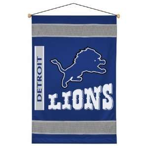  Lions NFL Side Line Collection Wall Hanging: Sports & Outdoors