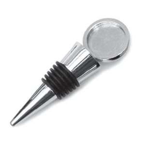  Stainless Steel Wine Stopper   Round Mandrel with Bezel: Arts 