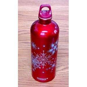  SIGG Holiday Red Loop Top Water Bottle (1.0 Liter, Red 