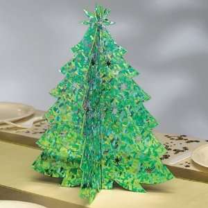  Prismatic 3D Christmas Tree 11 1/2in Centerpiece Toys 