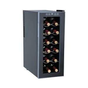   Sunpentown 12 Bottle ThermoElectric Slim Wine Cooler: Kitchen & Dining