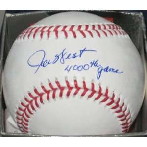  Joe West Major League Baseball Umpire Signed Baseball 