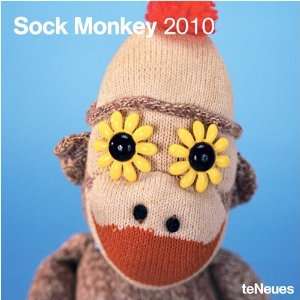  Sock Monkey 2010 Wall Calendar