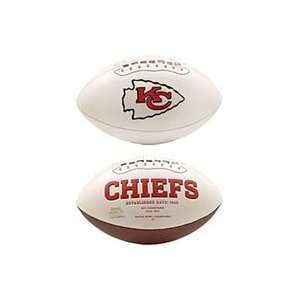  Kansas City Chiefs Embroidered Signature Series Football 