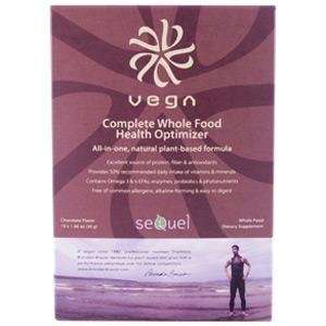 Vega Complete Whole Food Health Optimizer, Packets, Chocolate, 10 ea