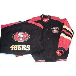   San Francisco 49ers NFL G III Leather Suede Jacket: Sports & Outdoors