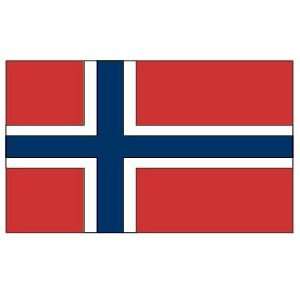  Norway 12 x 18 Nylon Flag Patio, Lawn & Garden