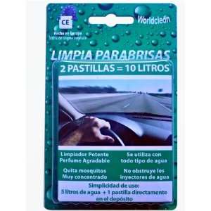   Biodegradable & Natural windshield cleaner 