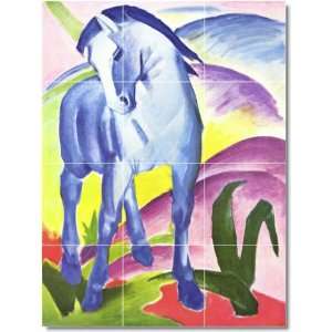  Franz Marc Horses Kitchen Tile Mural 20  18x24 using (12 