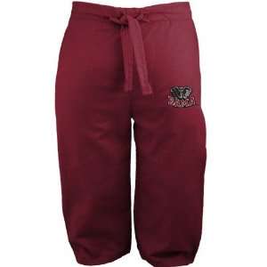  Alabama Crimson Tide Youth Crimson Logo Scrub Pants 