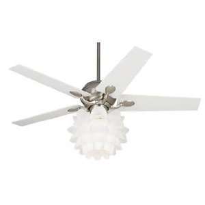  52 Casa Optima™ White Flower Ceiling Fan: Home 
