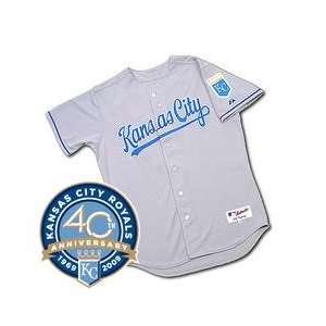 Kansas City Royals Authentic Road Jersey w/40th Anniversary Patch 