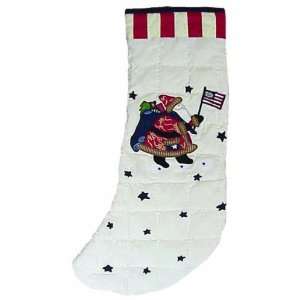  Patch Magic Colonial Santa Stocking, 8 Inch by 21 Inch 