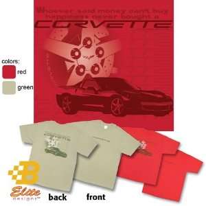  B Elite Designs BEC6ST842  RED L C6 Corvette Happiness 