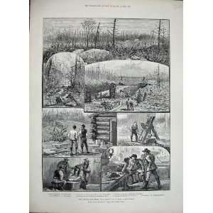  1888 Denison Gold Mines Algoma Lake Huron Canada Prior 