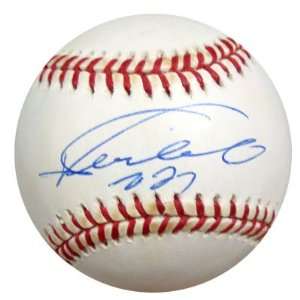  Autographed Vladimir Guerrero Baseball   NL PSA DNA 