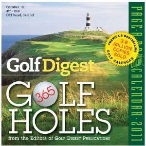   Holes Page a Day Desk Calendar 2011 By Golf Digest: Office Products